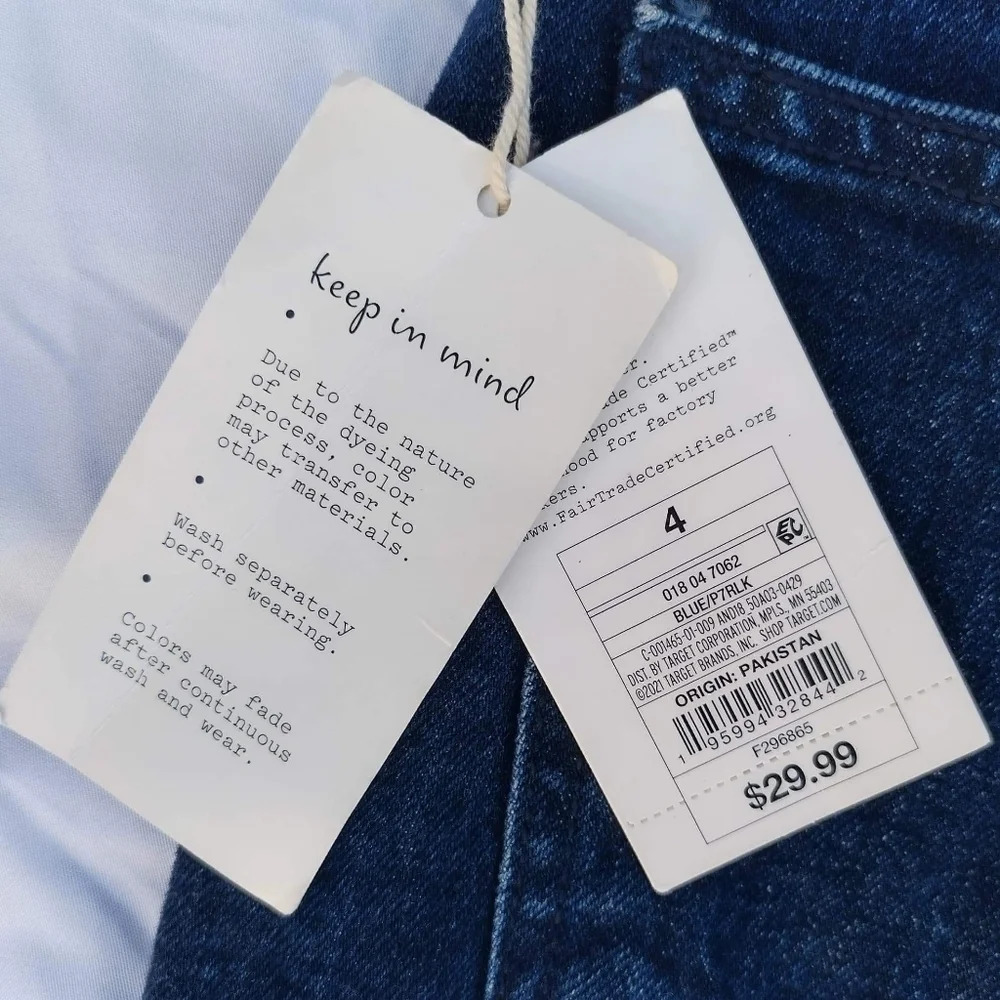 𝅺NWT- A New Day high rise blue jeans.  C36​​​​​ - Picture 7 of 9